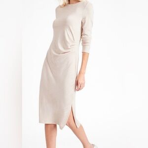 🆕 Banana Republic Midi Dress in cream only size Xsmall